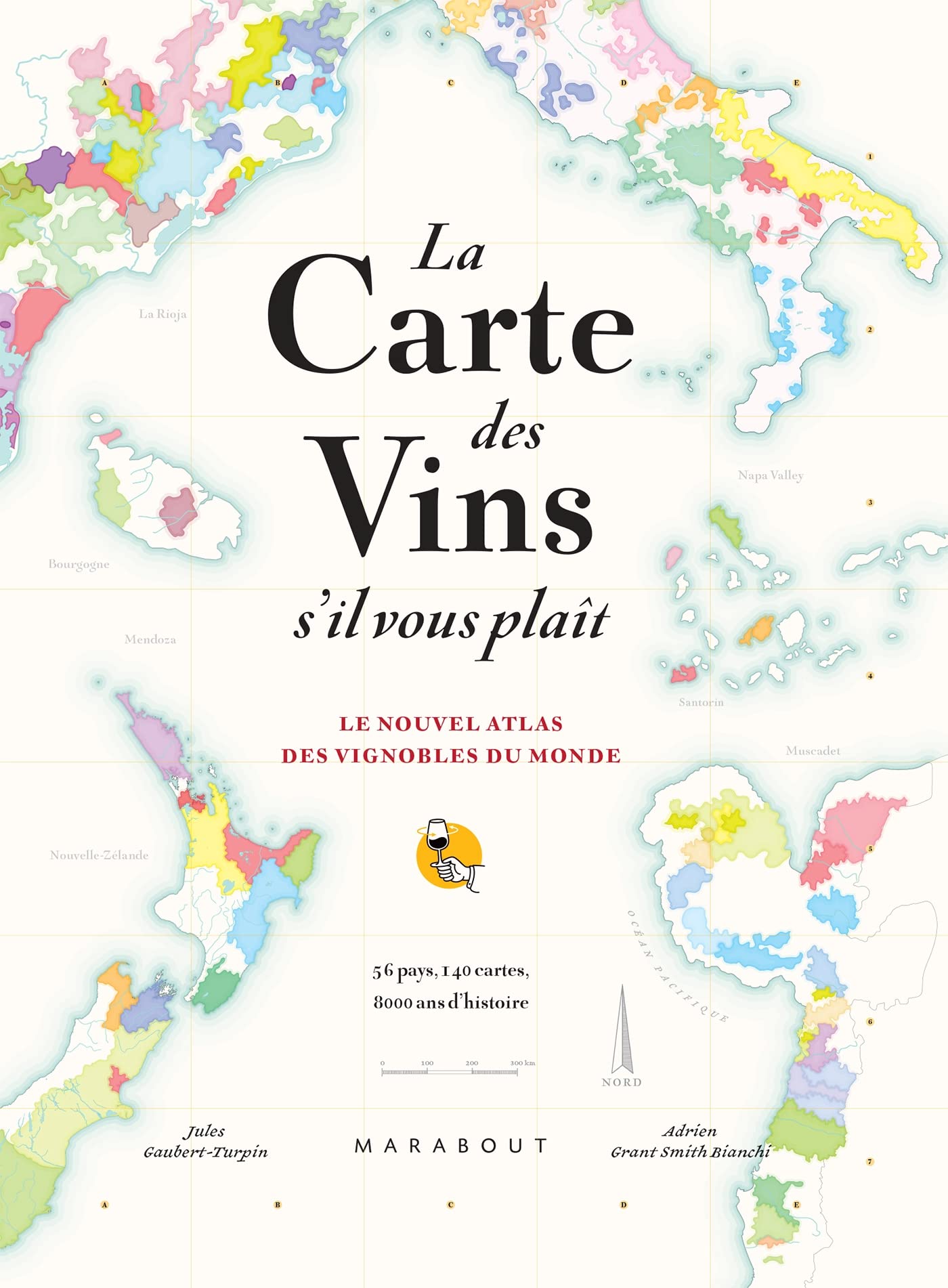 La carte des vins SVP - Nouvelle édition augmentée: Le nouvel atlas des vignobles du monde: 31651