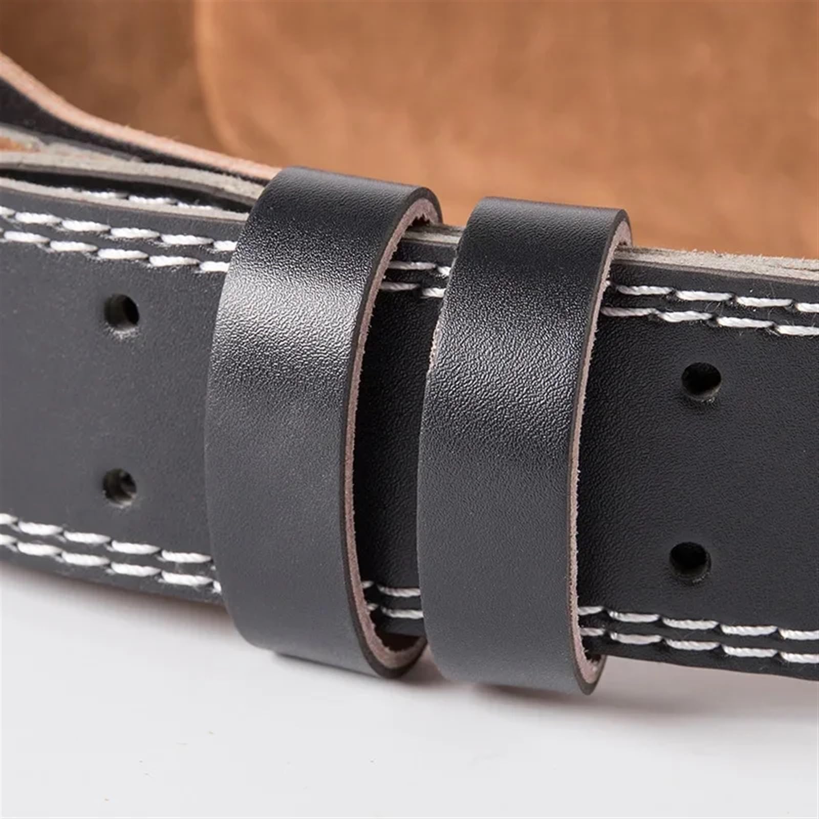 Cintura Fitness for Uomo e Donna, con trazione Dura, Cintura for Sollevamento Pesi in Pelle PU, Protezione for Sollevamento Pesi, Zavorra, Powerlifting