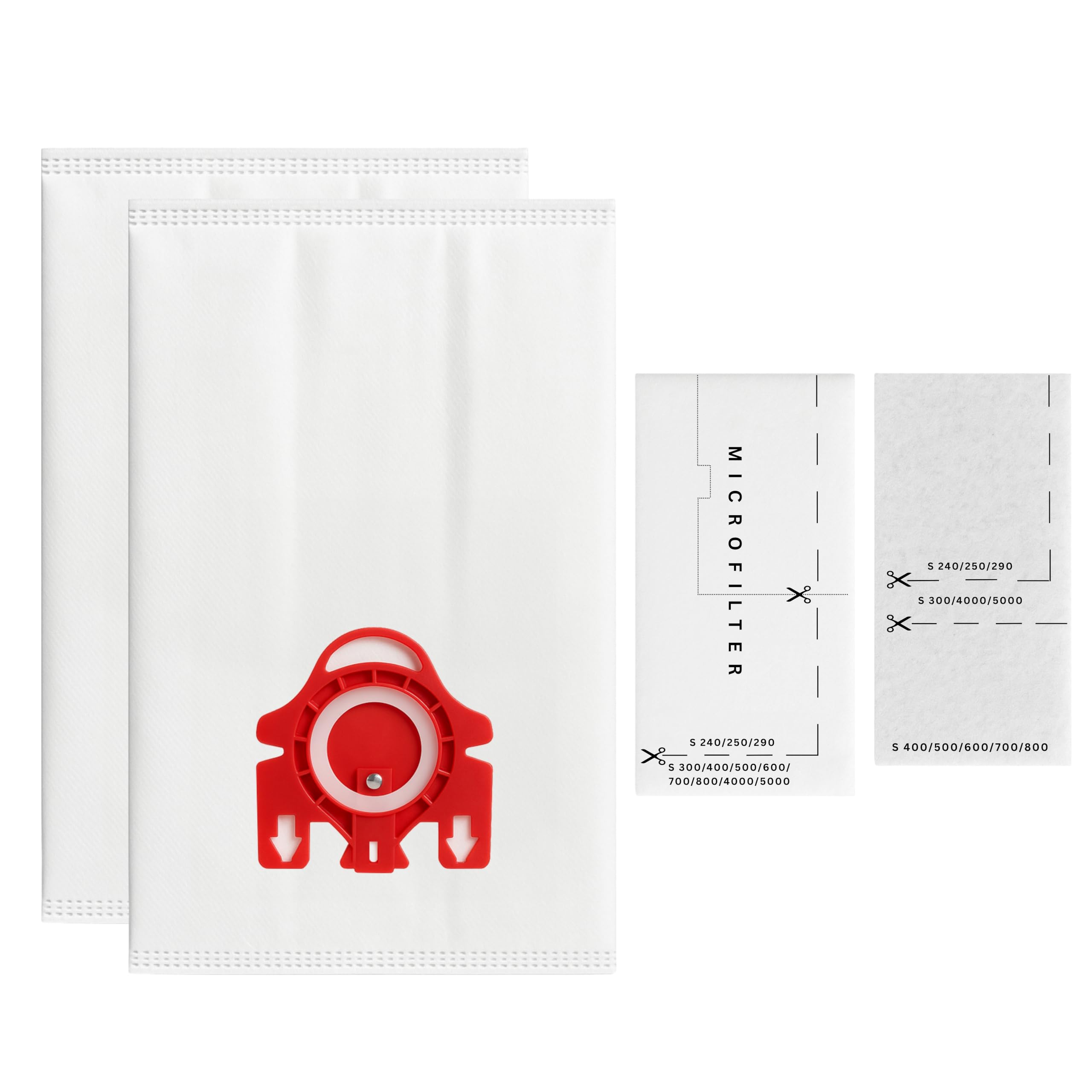 Amazon.com - 12 Replacement for Miele S314i Red Star & White Star