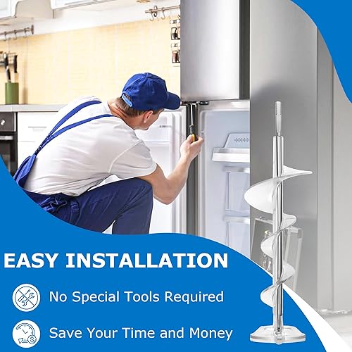 Miniatura 5 de WR30X10012 WR30x10093 Kit de máquina de hielo y WR17X11705 Reemplazo del taladro para máquina de hielo G.E Hot.Point