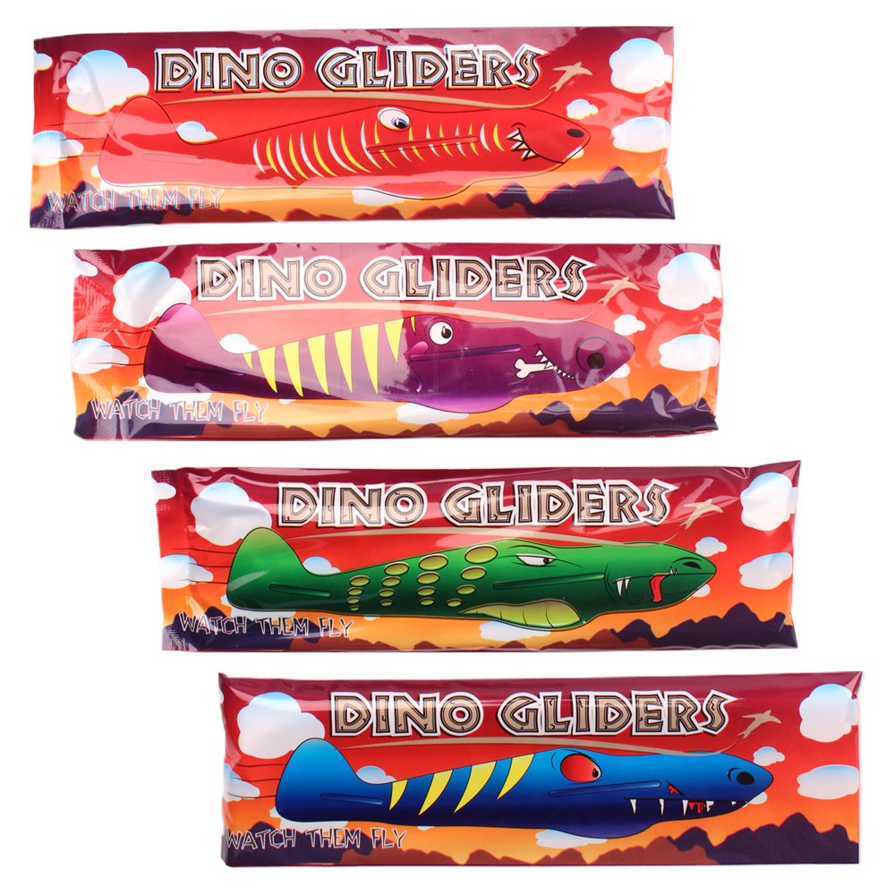 BillyOh Dinosaur Flying Gliders Ideal Party Bag Fillers Children's Games & Prize (4)