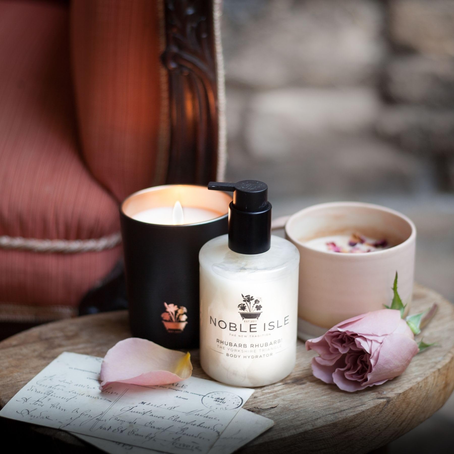 Amazon.com : Body Lotion by Noble Isle Rhubarb Rhubarb Hydrator