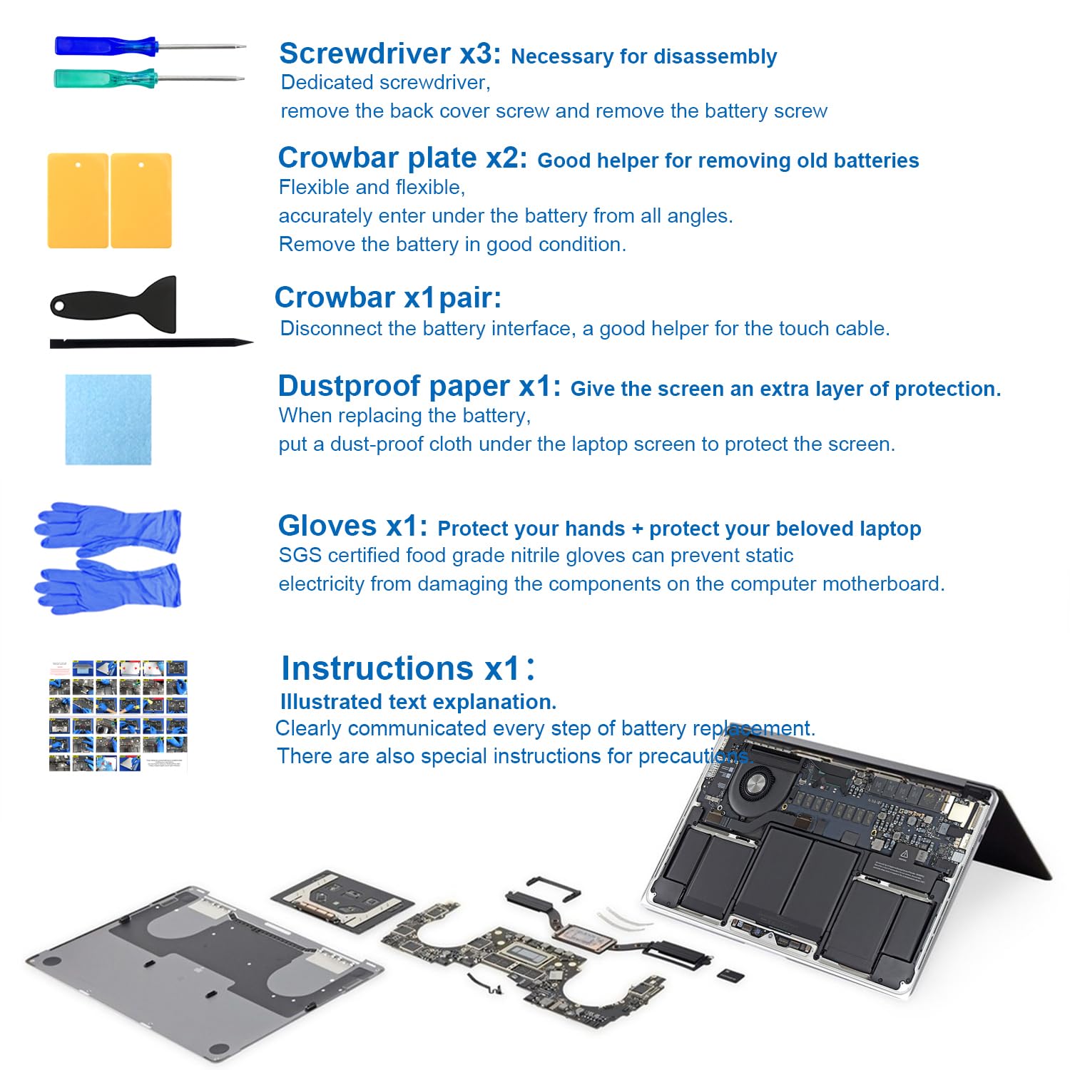 MacBook本体 MacBook Pro 13 A1502 mid 2014 battery ok A1502 MacBook pro Battery Replacement A1493 A1582 Battery