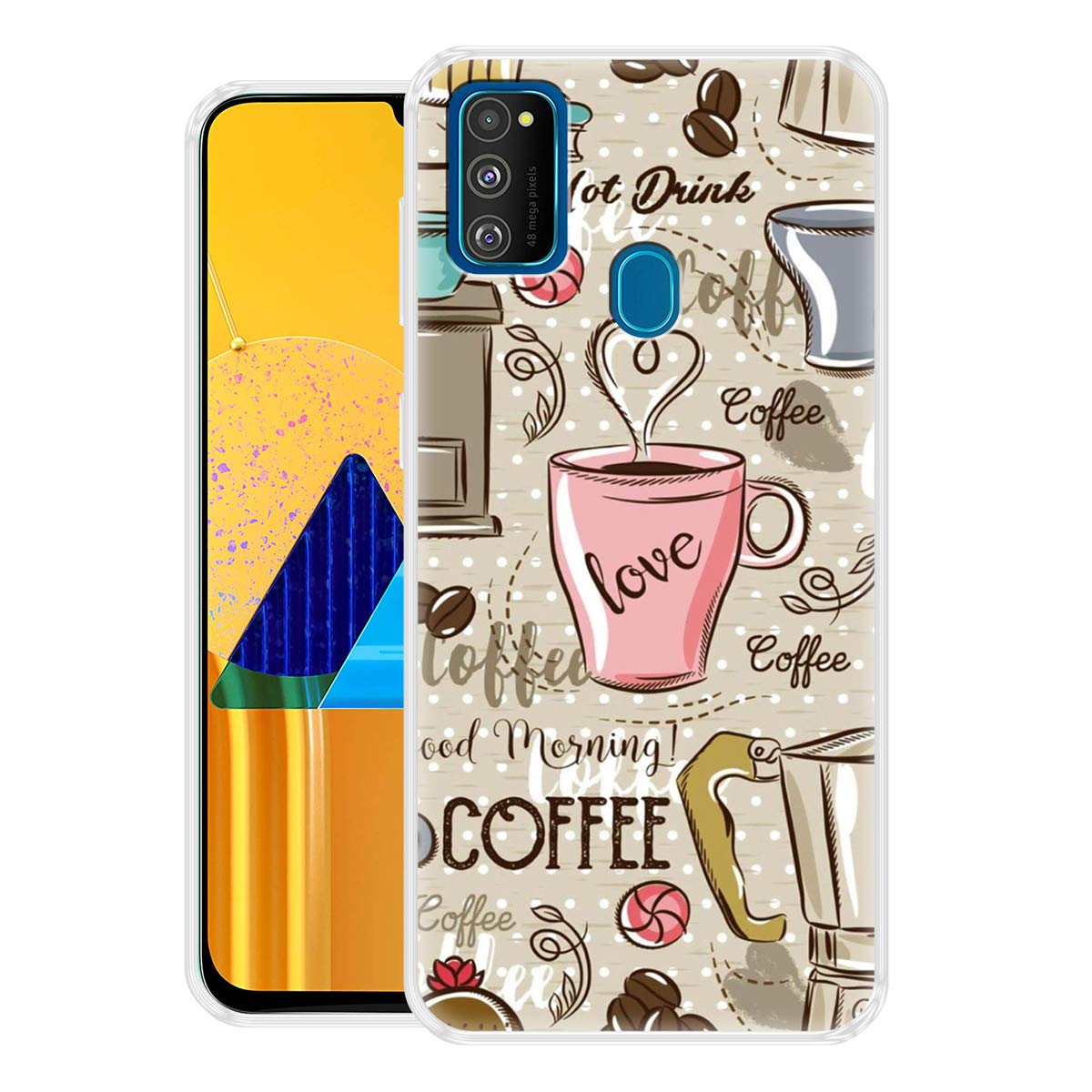 Fashionury Back Cover for Samsung Galaxy M21/ Samsung M30s (Silicone|Brown) (B07YY2TTTM) Amazon Price History, Amazon Price Tracker
