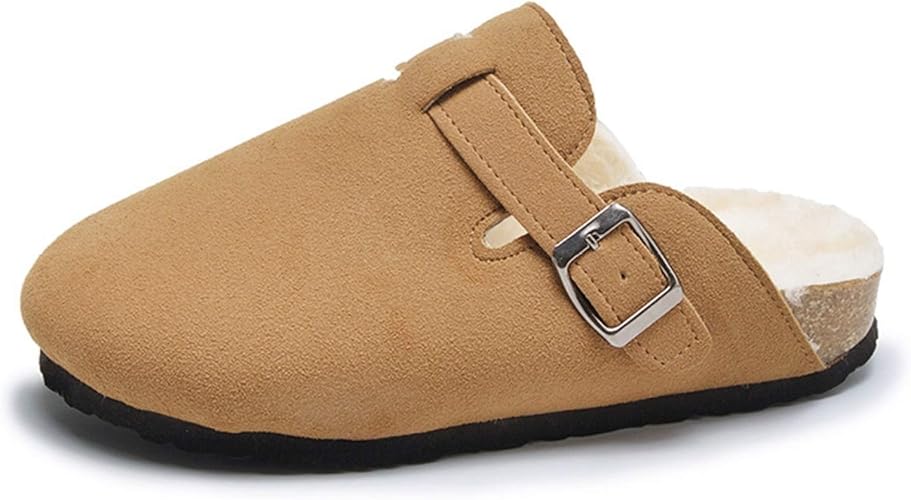 HTC × BIRKENSTOCK ハラコ 毛足長 ファー サボ サンダル 靴 サンダル