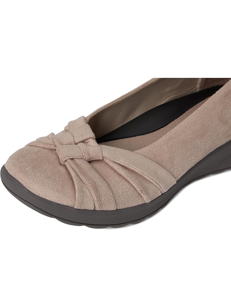 Taupe LifeStride Glamour Ballerina/Skimmer Shoes