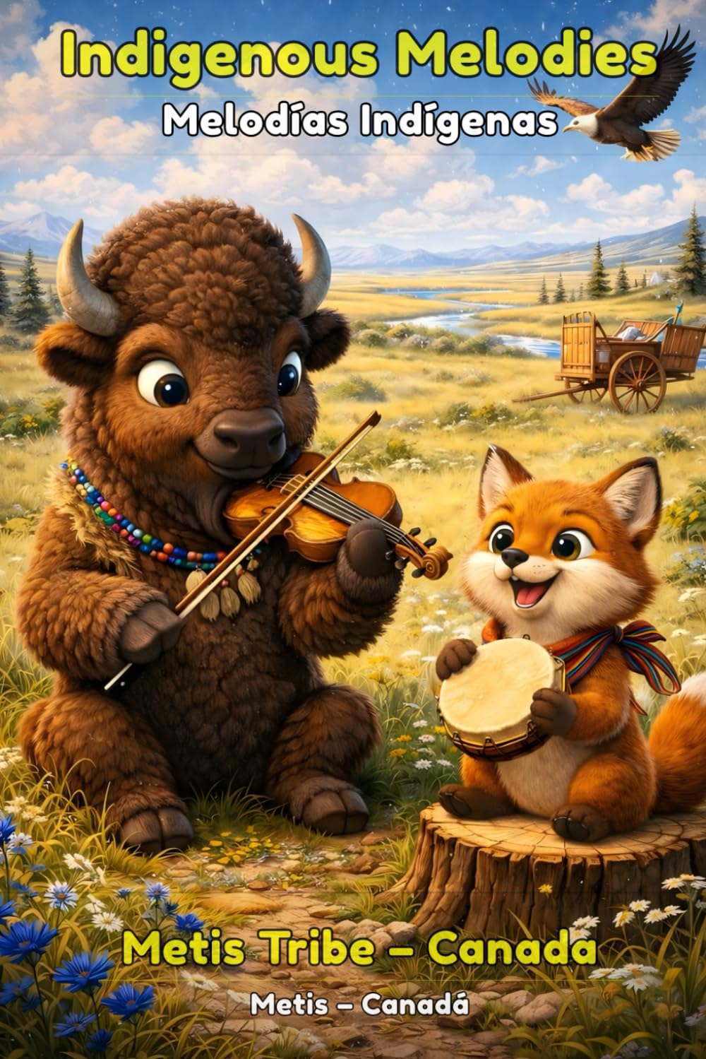 Indigenous Melodies — Métis Tribe: A Native–Inspired Coloring Book for Children