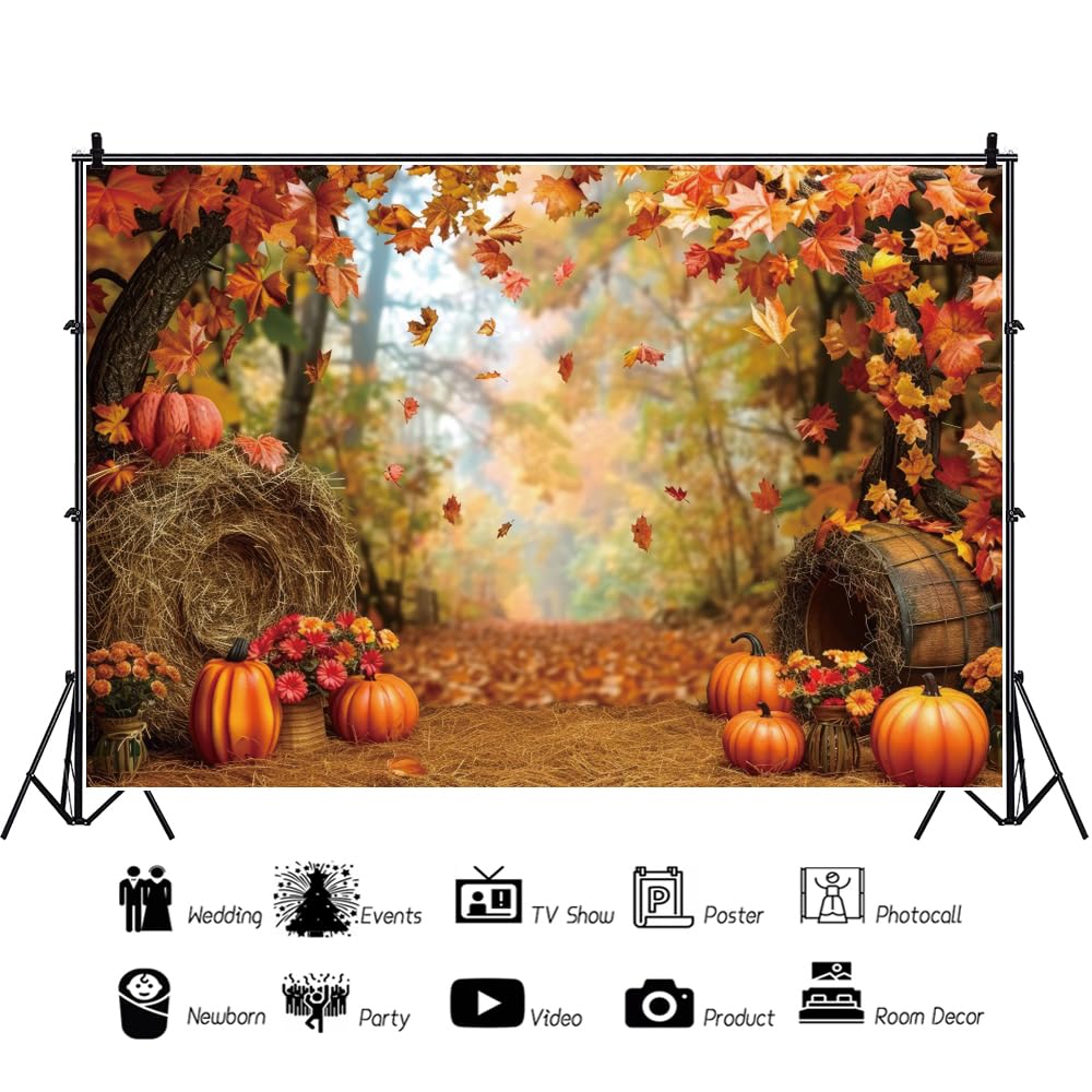 MOHome 7x5ft Autumn Photography Backdrop Maple Leaf Photography Background C464080d 9208 4138 96ee A4fb5c994779 1.660b78dab2d023c76c51c237e3a38008