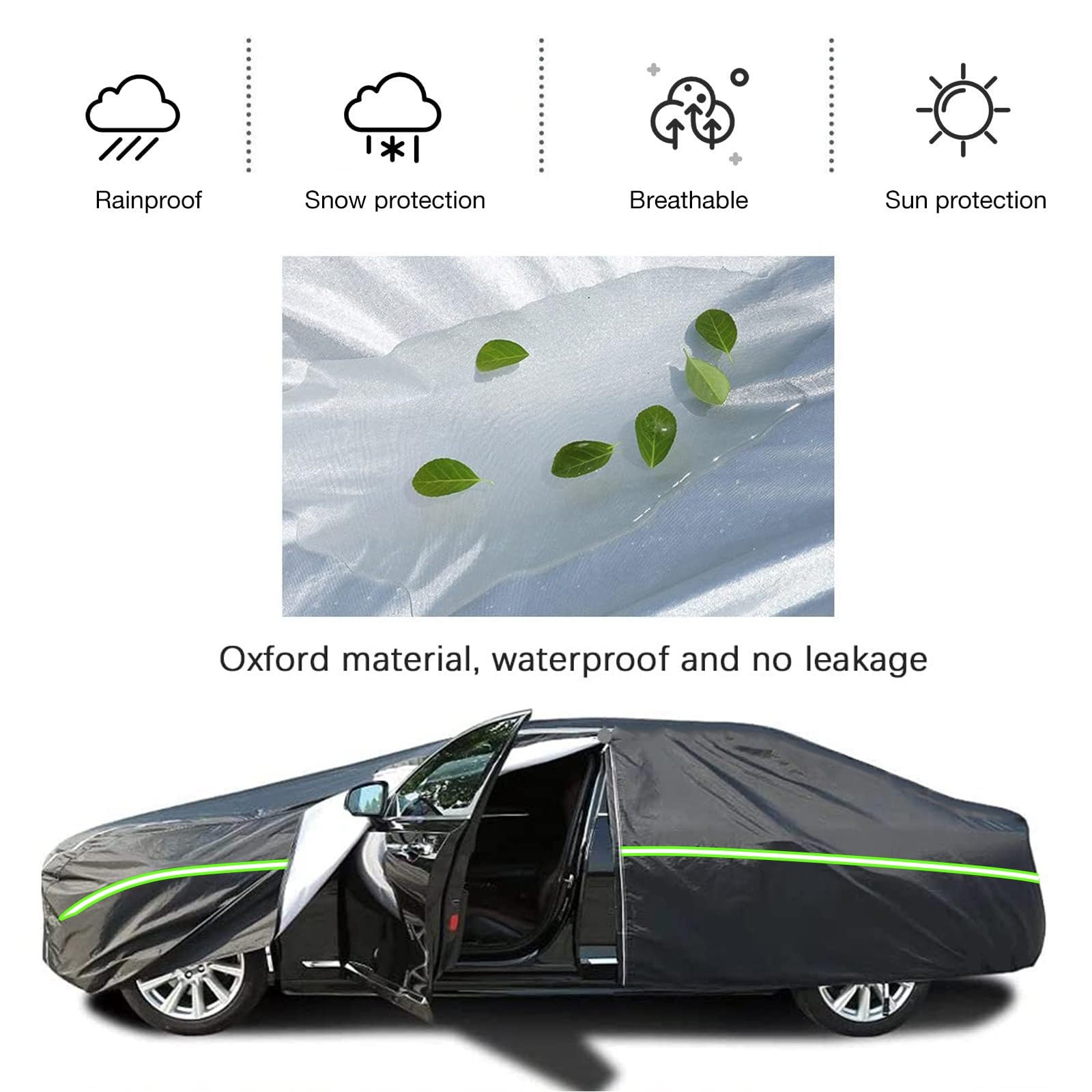 Housse De Voiture Anti-grêle épaisse Pour Audi A3 8P 2006-2013 - Protection Extérieure 4 Saisons - Taille Sur Mesure