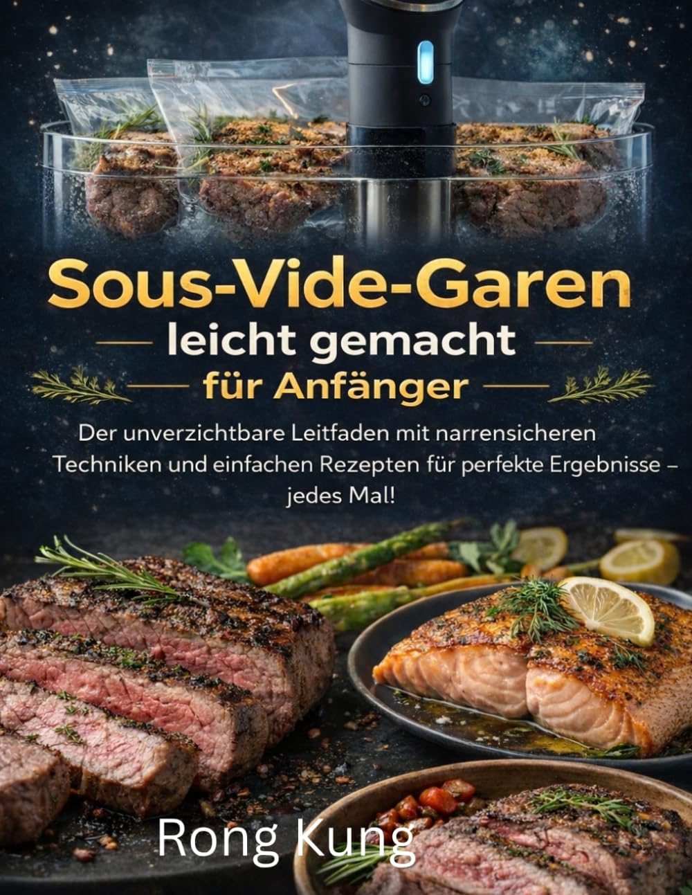Sous-Vide-Garen leicht gemacht für Anfänger: Der unverzichtbare Leitfaden mit narrensicheren Techniken und einfachen Rezepten für perfekte Ergebnisse – jedes Mal!