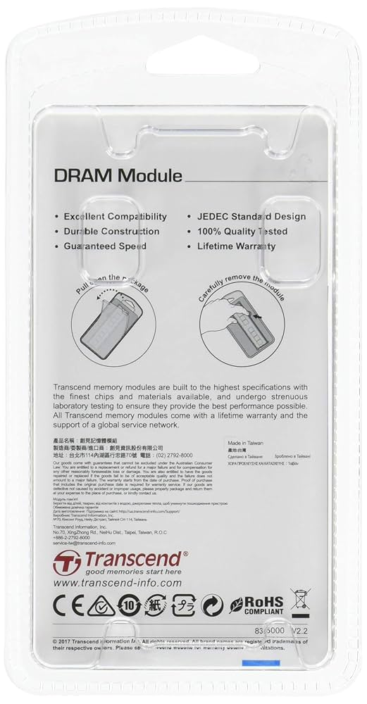 お値打ち　新品未使用　Transcend デスクトップPC 32GBメモリ Amazon.co.jp: トランセンドジャパン テスクトップPC用メモリ