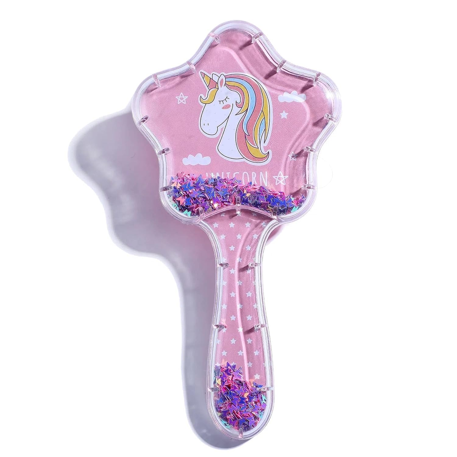 Buy AMB Cute & Latest Unicorn Imported Novelty Glittery Star Brush
