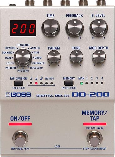 Boss DD-200 Pedal de retardo digital
