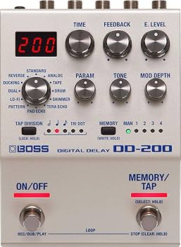 BOSS DD-200 Digital Delay Pedal : Amazon.ca: Musical