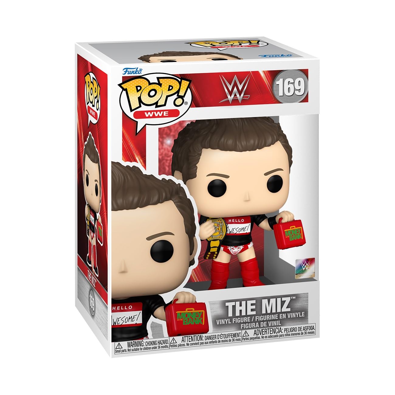 FunkoPop! WWE: the Miz - (Anniv) - Collectable Vinyl Figure - Gift Idea - Official Merchandise - Toys for Kids & Adults - Sports Fans - Model Figure for Collectors and Display