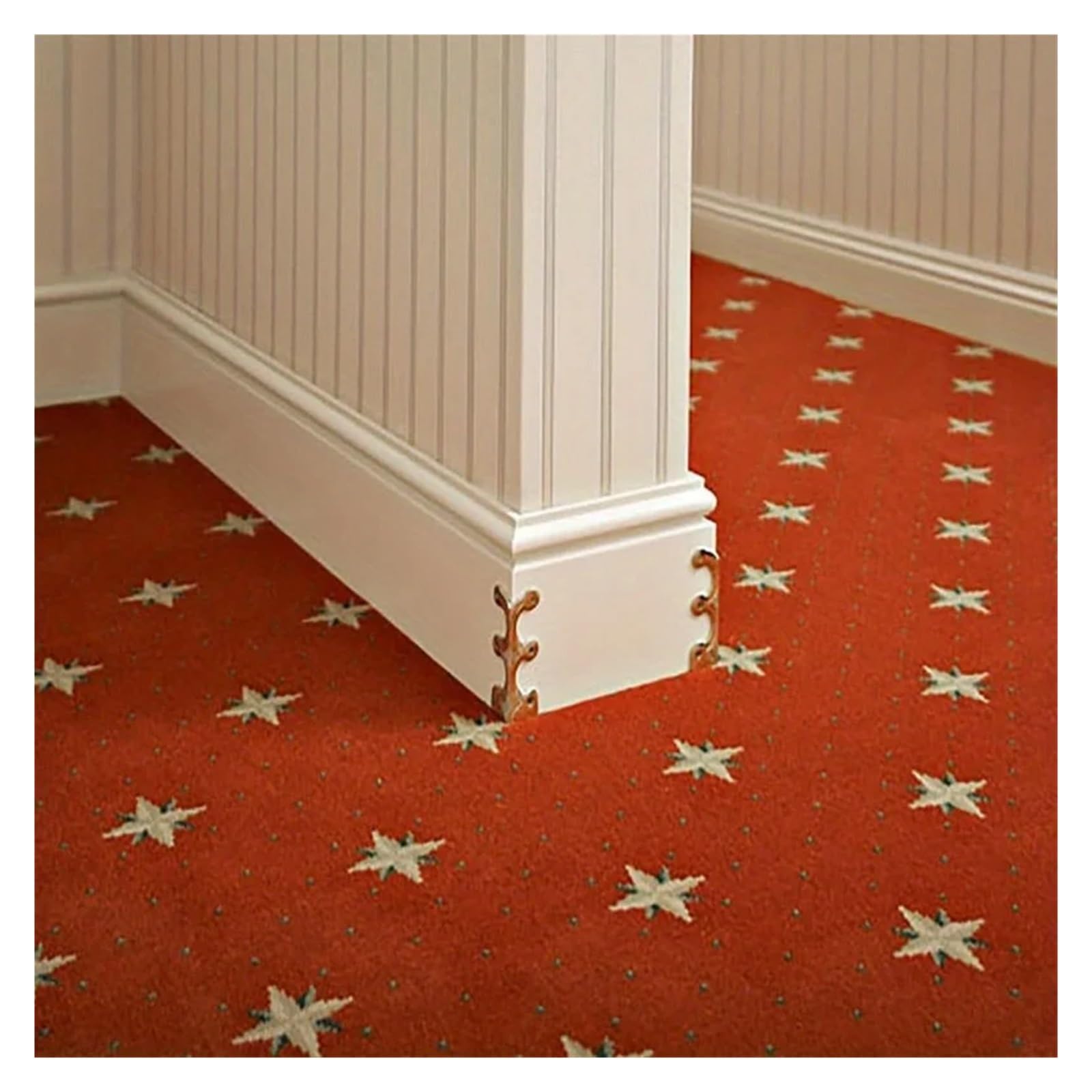 Paquete de 15 protectores esquinas metal for muebles y bordes zócalos