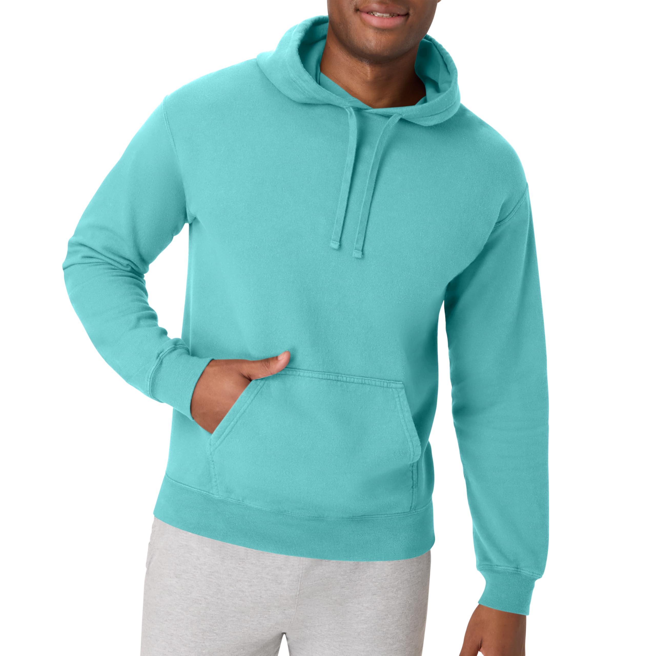 Hanes Originals Sudadera con Capucha de Forro Polar, Sudadera con Capucha Teñida, Sudadera Unisex de Forro Polar Sudadera con Capucha Hombre (Pack de 1)