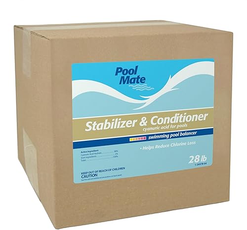 Pool Mate 1-2607B-04 Pool Stabilizer for Pools, 28-Pounds disponible en Yaxa El Salvador