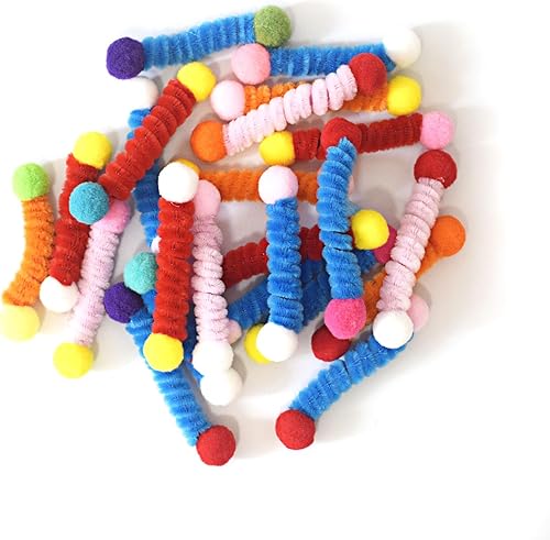 IUHKBH Juguete interactivo para gatos, 22 piezas coloridas de primavera en espiral para gatitos, para matar, morder, cazar juguetes para gatitos