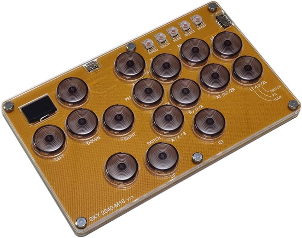 Amazon.co.jp: SPONGL ゲームコントローラー SKY2040 16キー ヒット Amazon.co.jp: SPONGL ゲームコントローラー SKY2040 16キー ヒット