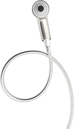 Miniatura 3 de Varita de pulverización extraíble para grifos extraíbles Grohe, compatible con Grohe Part 46312IE046298IE0, cromo, fácil de instalar con juntas