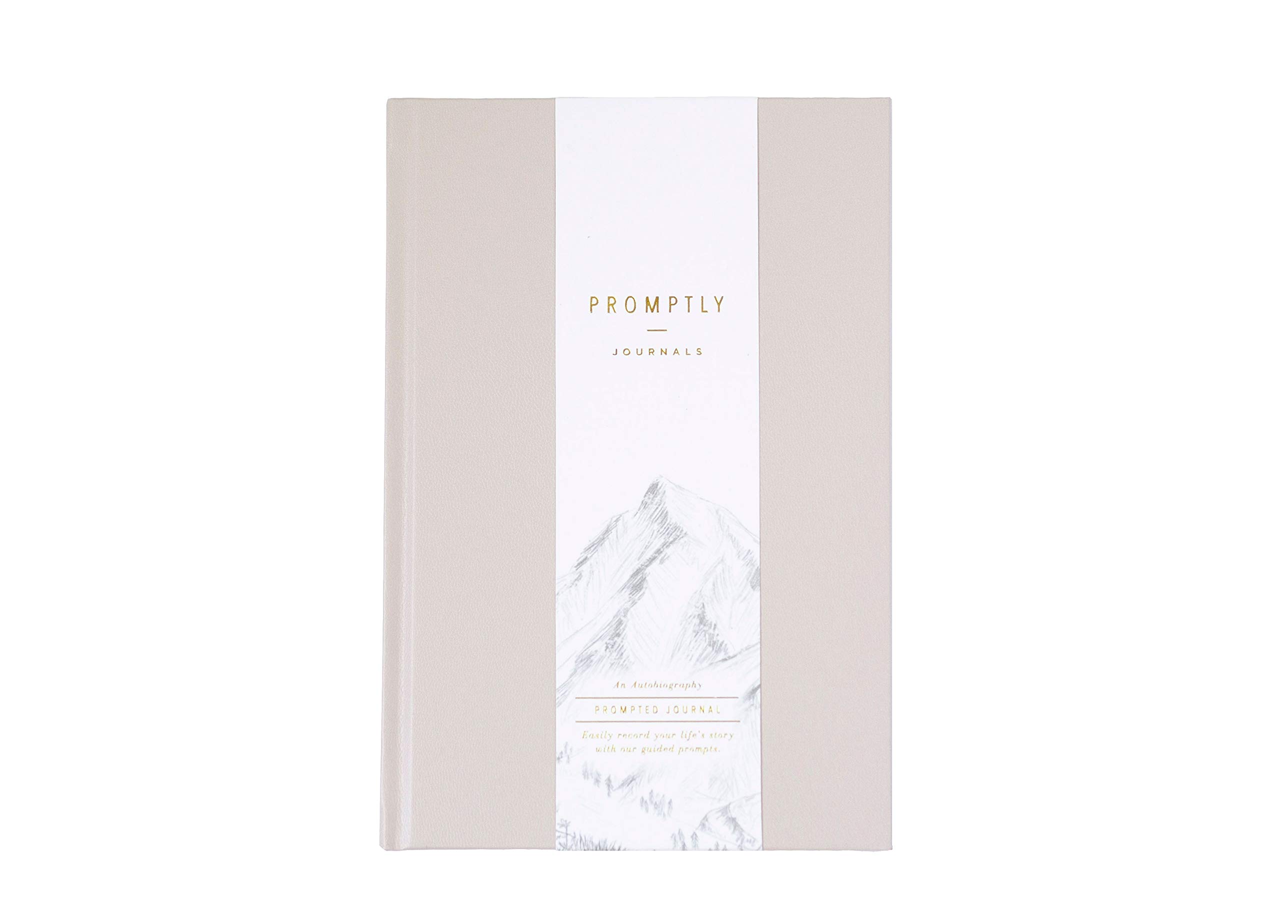 Promptly JournalsAutobiography a Prompted Journal to Tell Your Story (Powdered Lilac)