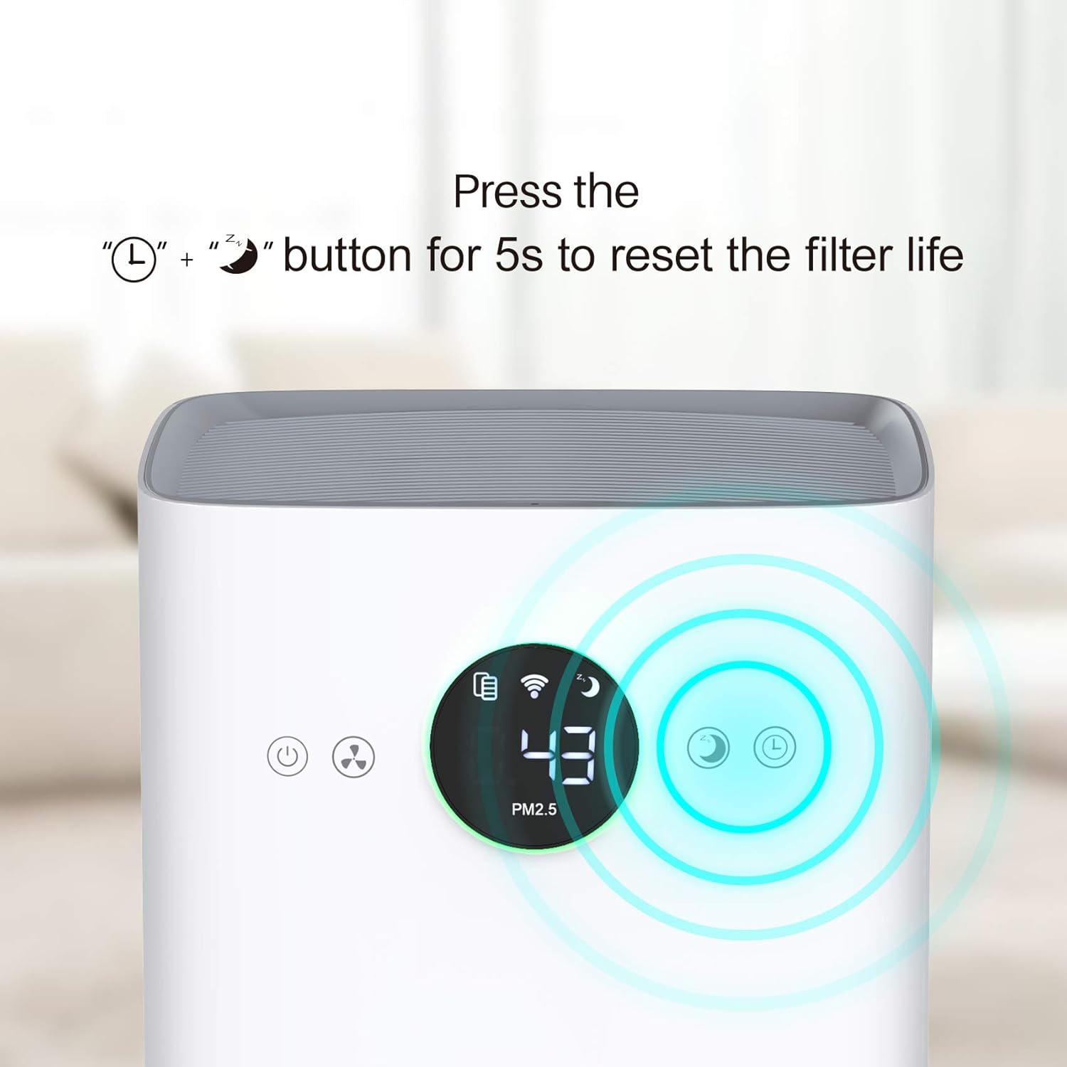 Onе-Dау Sаlе: Uр tо 50% оƒƒ COLZER KJ-580 Air Purifier Filter, 2-in-1 True HEPA, High-Efficiency Activated Carbon, 1 Pack TOP оƒƒERS COLZER KJ-580 Air Purifier Filter, 2-in-1 True HEPA, High-Efficiency Activated Carbon, 1 Pack