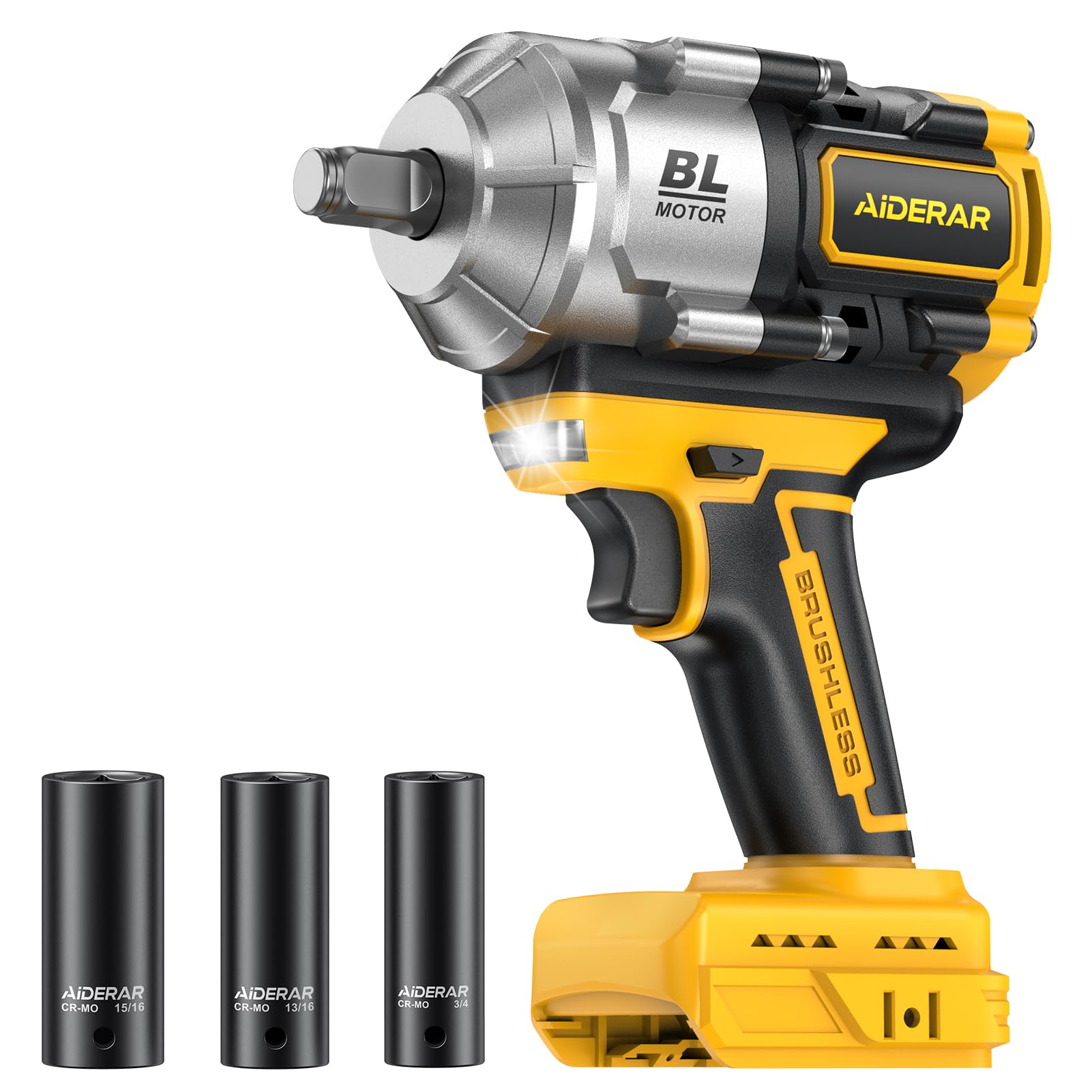AIDERAR 1500Nm Impact Wrench