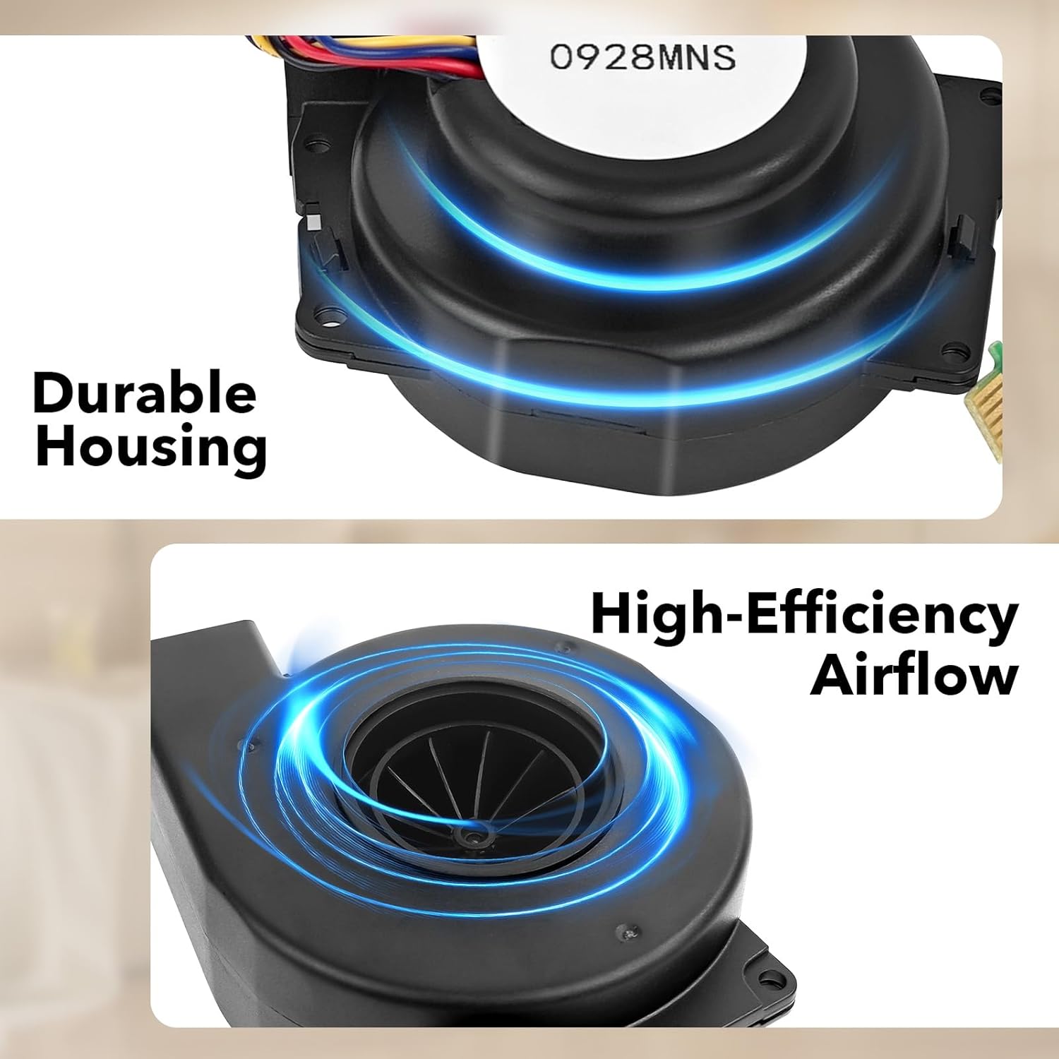 Upgrade Vacuum Cleaner Engine Ventilation Motor Fan Compatible with iRobot Roomba i1 i2 i3 i4 i5 i6 i7 i8 j7 j6 j7 E5 E6 Sweeper Fan Module, Smart Sweeper Vacuum Motor Replacement Accessories