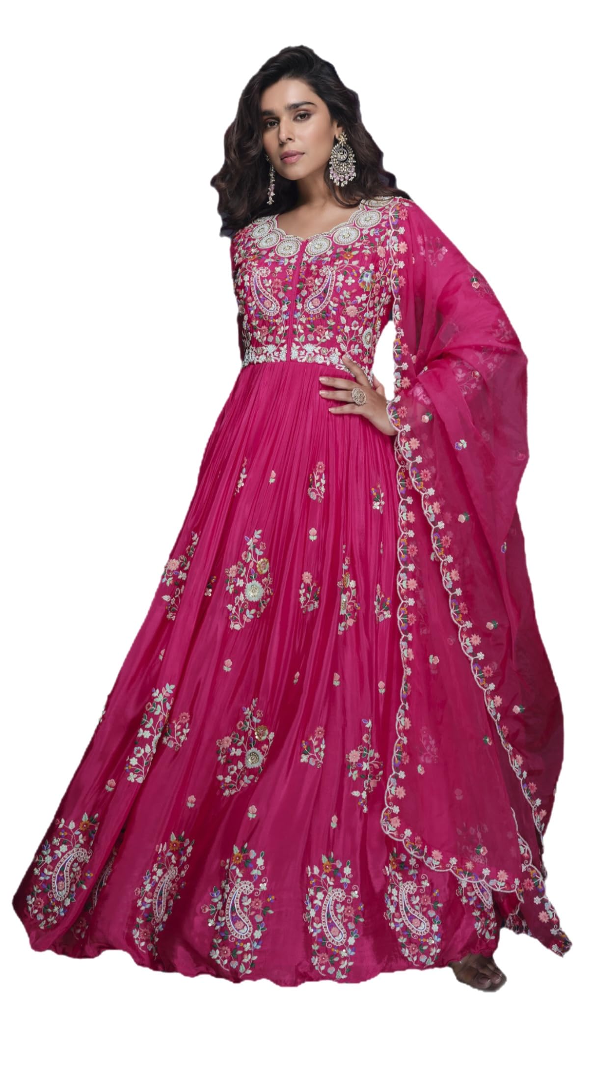 STELLACOUTURE indian ready to wear salwar kameez embroidered pakistani suit eid festival wedding party for women 2925-O