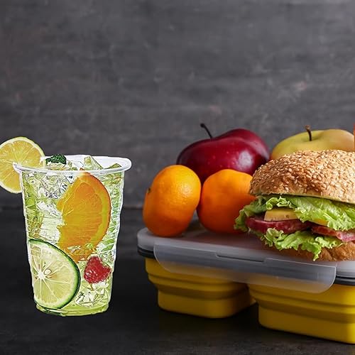 Miniatura 4 de Paquete de 300 vasos desechables de plástico transparente de 5 onzas, tazas de baño pequeñas de plástico de 5 onzas para enjuague bucal, vasos