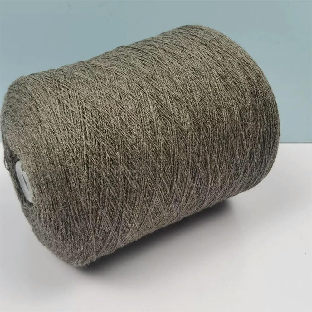 500 g weiche extrafeine Merinowolle und Yak-Haargarn zum Häkeln und Stricken – ideales DIY-Material für Schals, Shls und handgefertigte Projekte