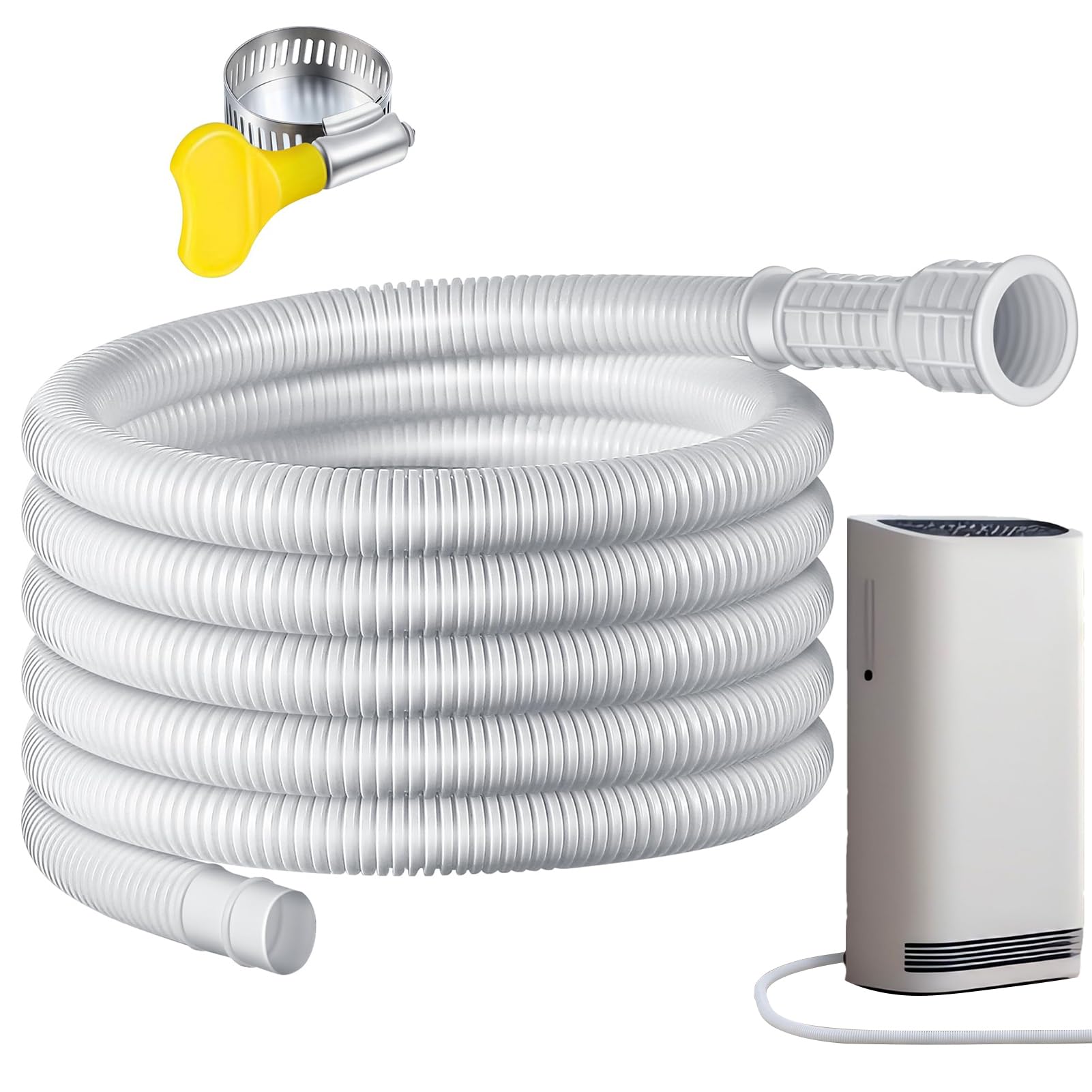 Raccordo Gomito Per Tubo Aria Condizionata - 15mm, In PVC