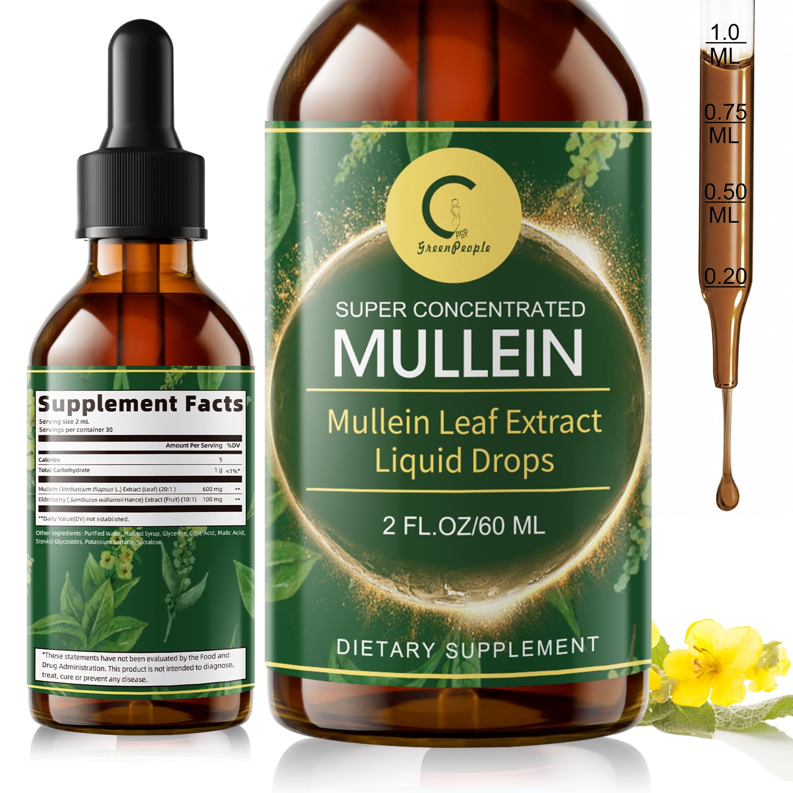 GPGP GreenPeople Mullein Drops
