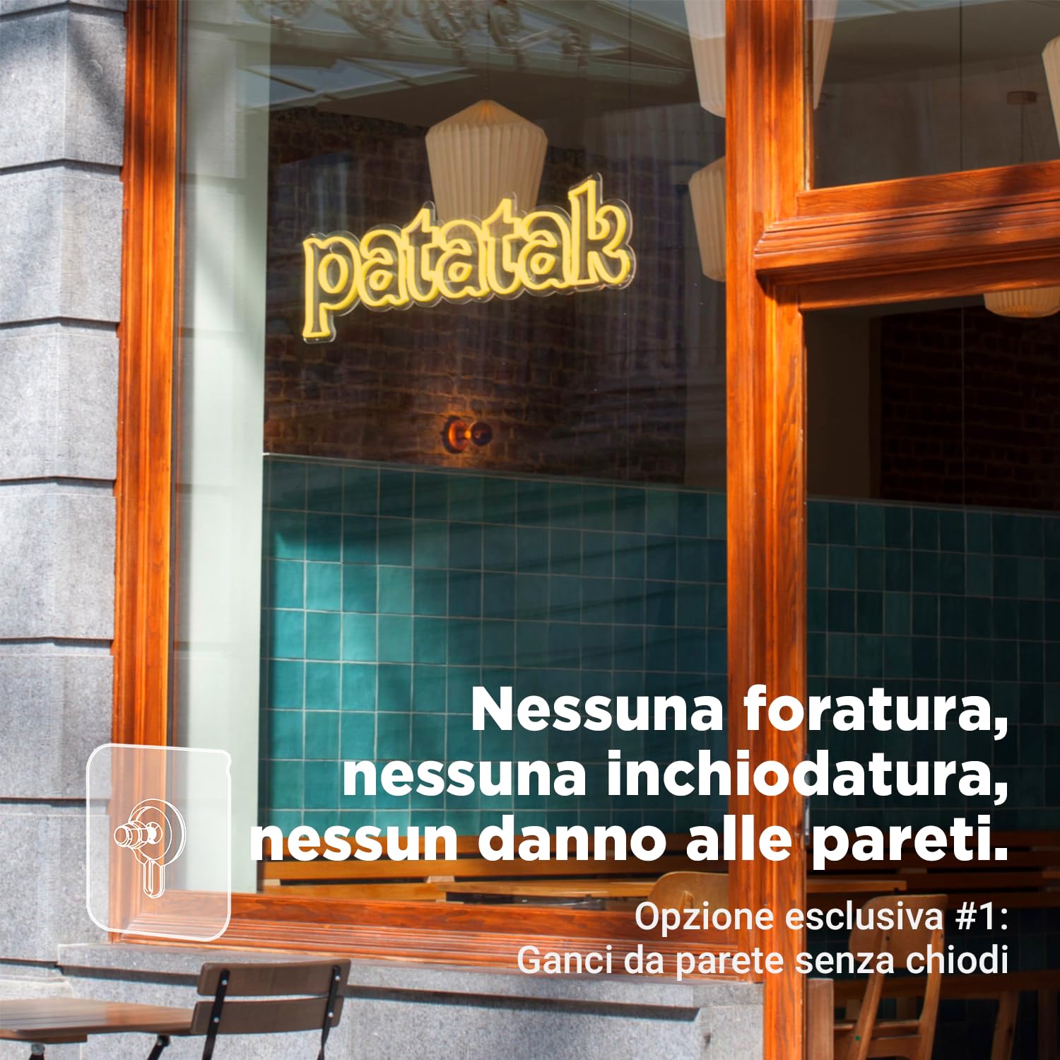 Neonapm Insegna al Neon Personalizzata, Scritta Neon Led Personalizzata, Artigianali Decorazione da parete Anniversari di Matrimonio, Ristorante, Eventi, Vetrine, Logo Aziendale(26-150 cm, 1-3 Righe)