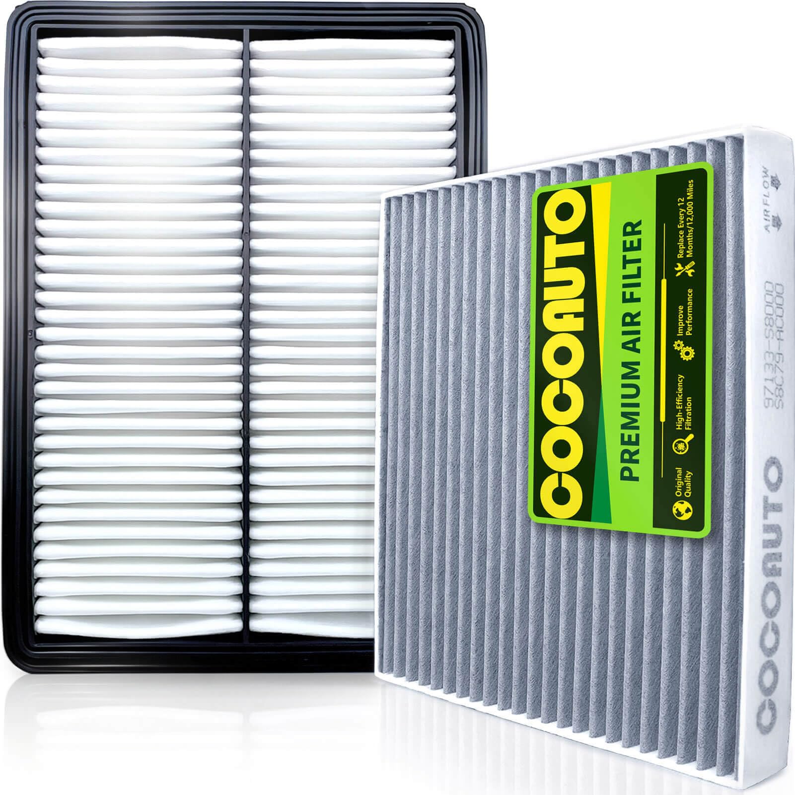 Amazon.com: COCOAUTO Engine & Cabin Air Filter Kit for Palisade