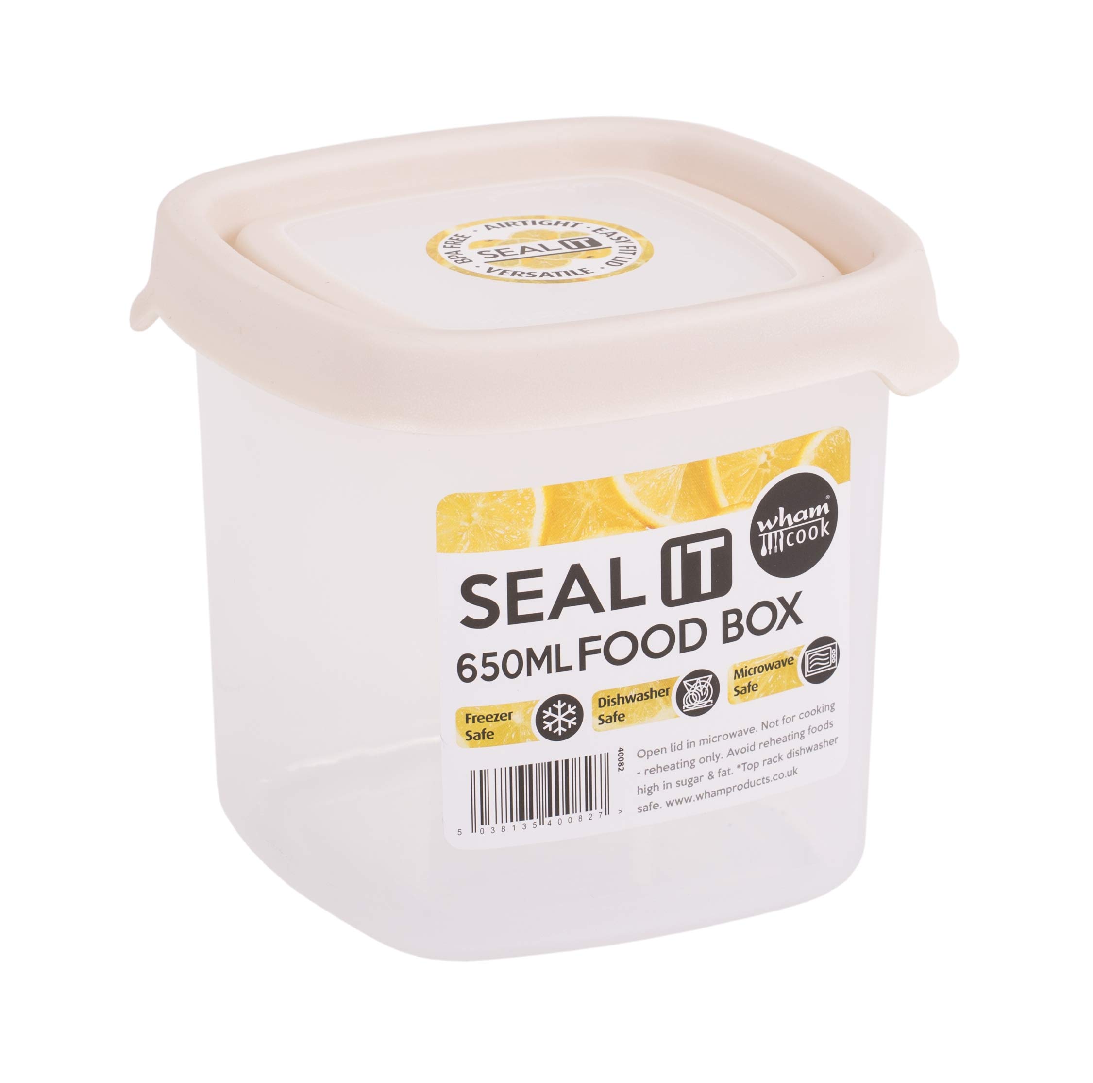 Wham Storage box, Polypropylene, Transparent, 65 ml