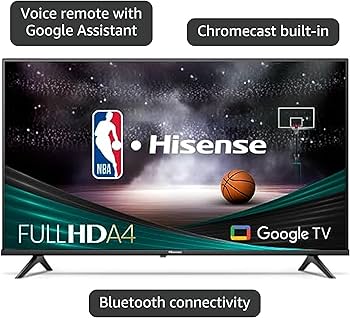 Amazon.com: Hisense 32-Inch Class A4 Series FHD 1080p Google Smart