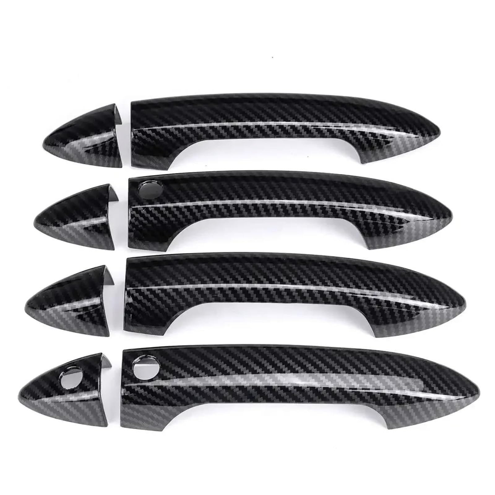 Yytemd With Keyless Holes Car Exterior Door Handle Covers Styling For Accord 9Th 2013-2017 Chrome(With Keyless Holes)