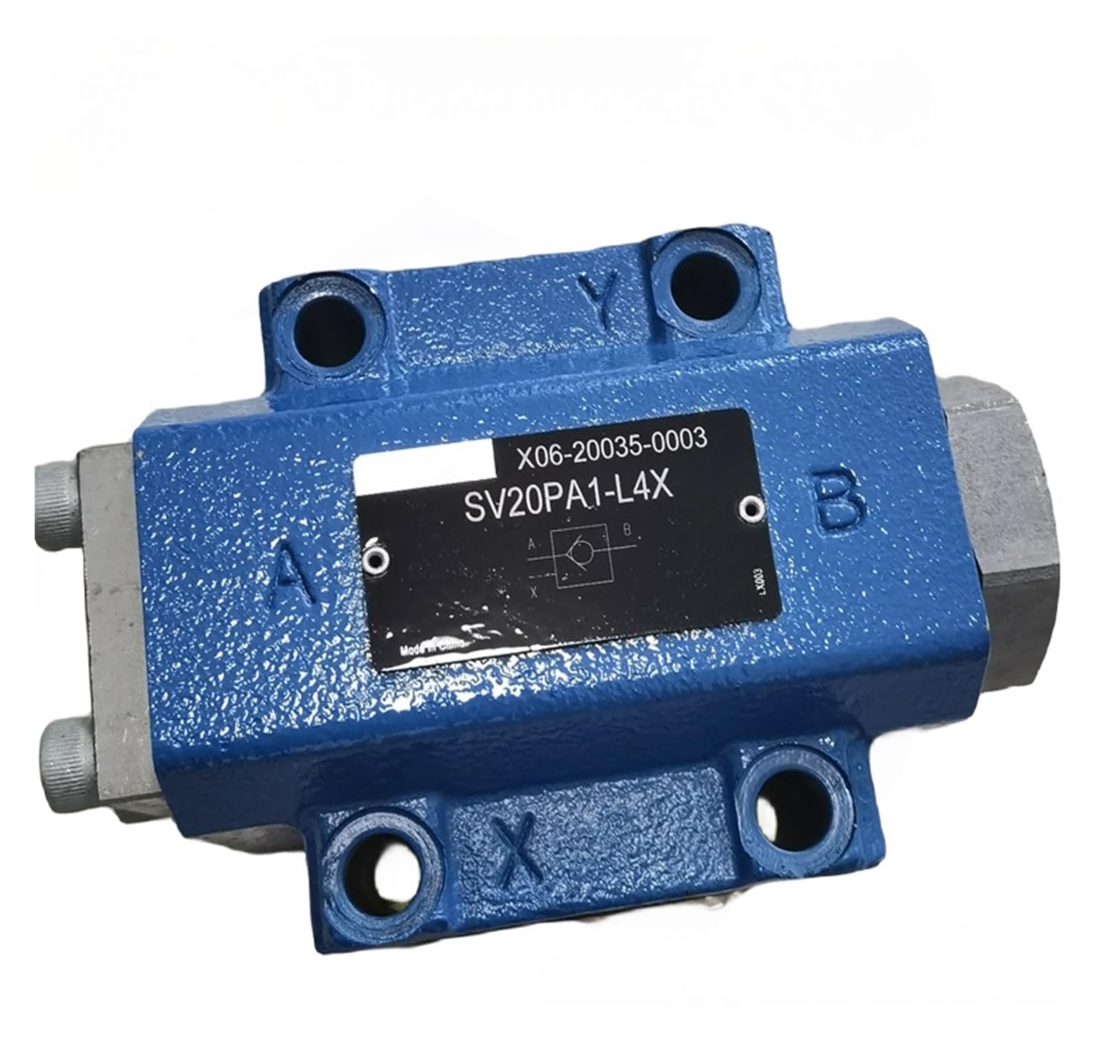 Vanne de trop-plein SV20PA1-L4X commande hydraulique circuit