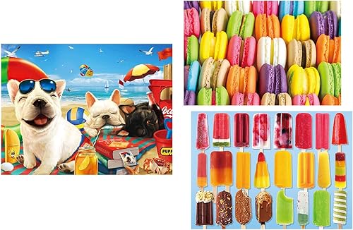 Rompecabezas de 500 piezas y rompecabezas de 300 piezas para niños, adolescentes y adultos