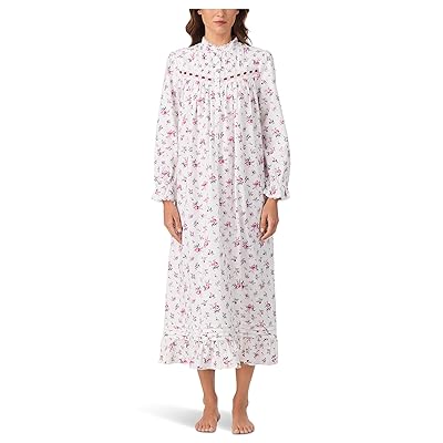 Eileen West Cotton Flannel 50 Highneck Nightgown Women