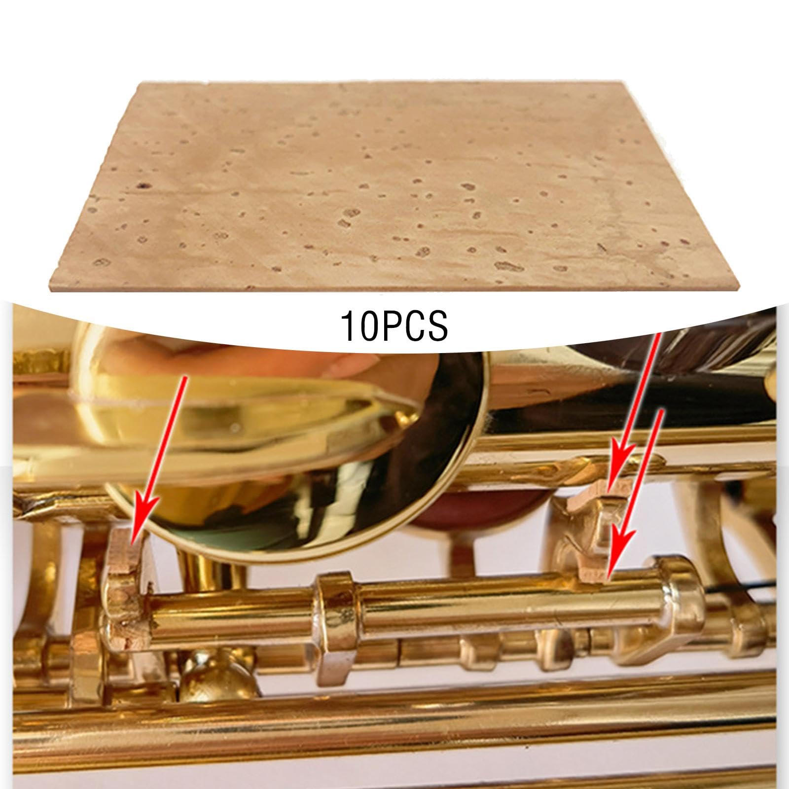 新品未使用　サックス用　天然コルクシート80枚　管楽器　saxophone 新品未使用 サックス用 天然コルクシート80枚 管楽器 saxophone