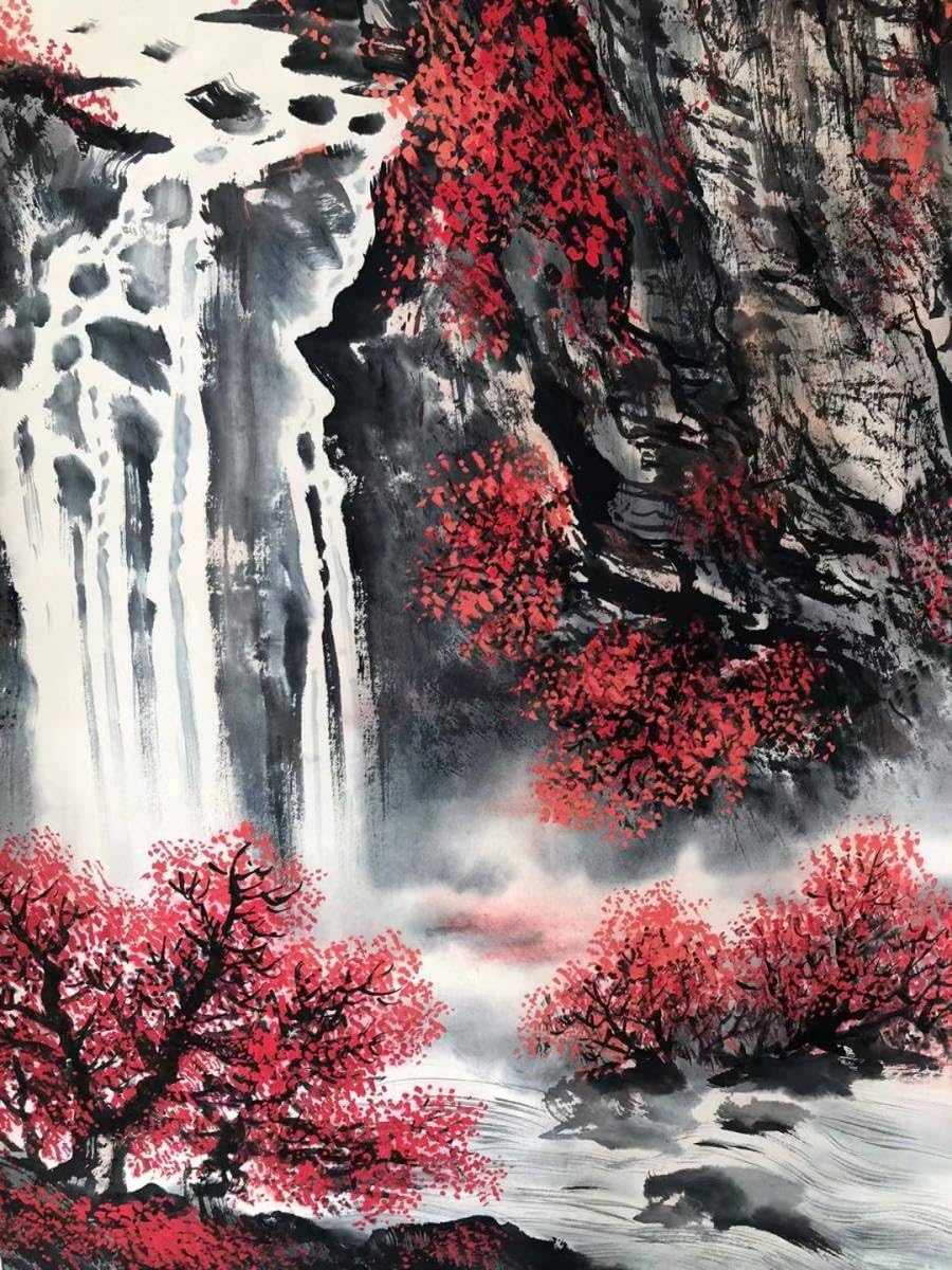 Amazon.co.jp: 清代中国古画 收藏 めったにない 重な古代絹の表装