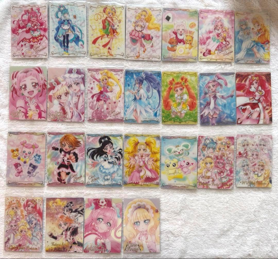【匿名配送】プリキュア ウエハース　6 コンプリート　セット　未開封 ウエハース 6 コンプリート セット 匿名配送】プリキュア ウエハース 6