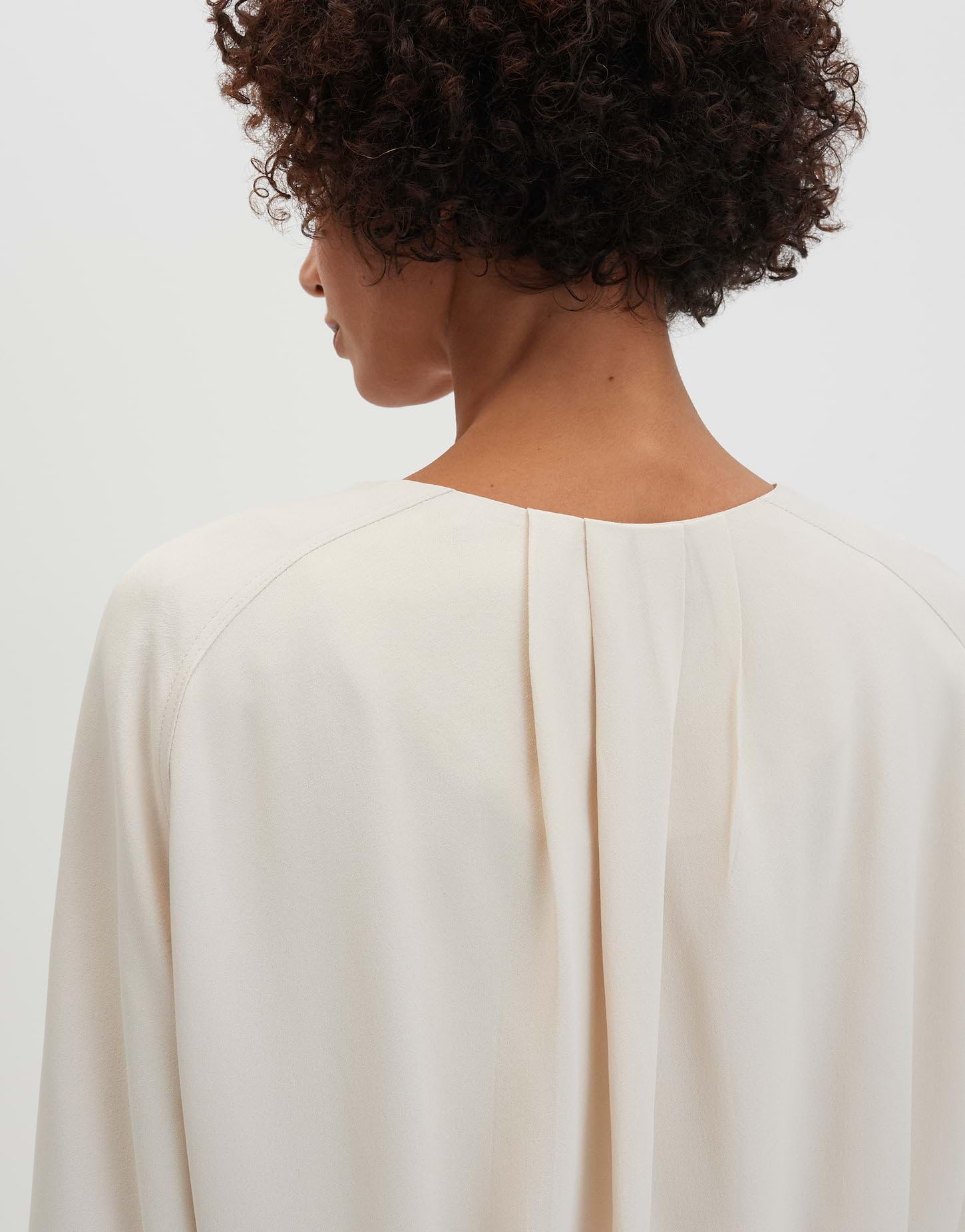 someday Damen Jacke | Leichter Blouson aus fließendem Viskose Crepe