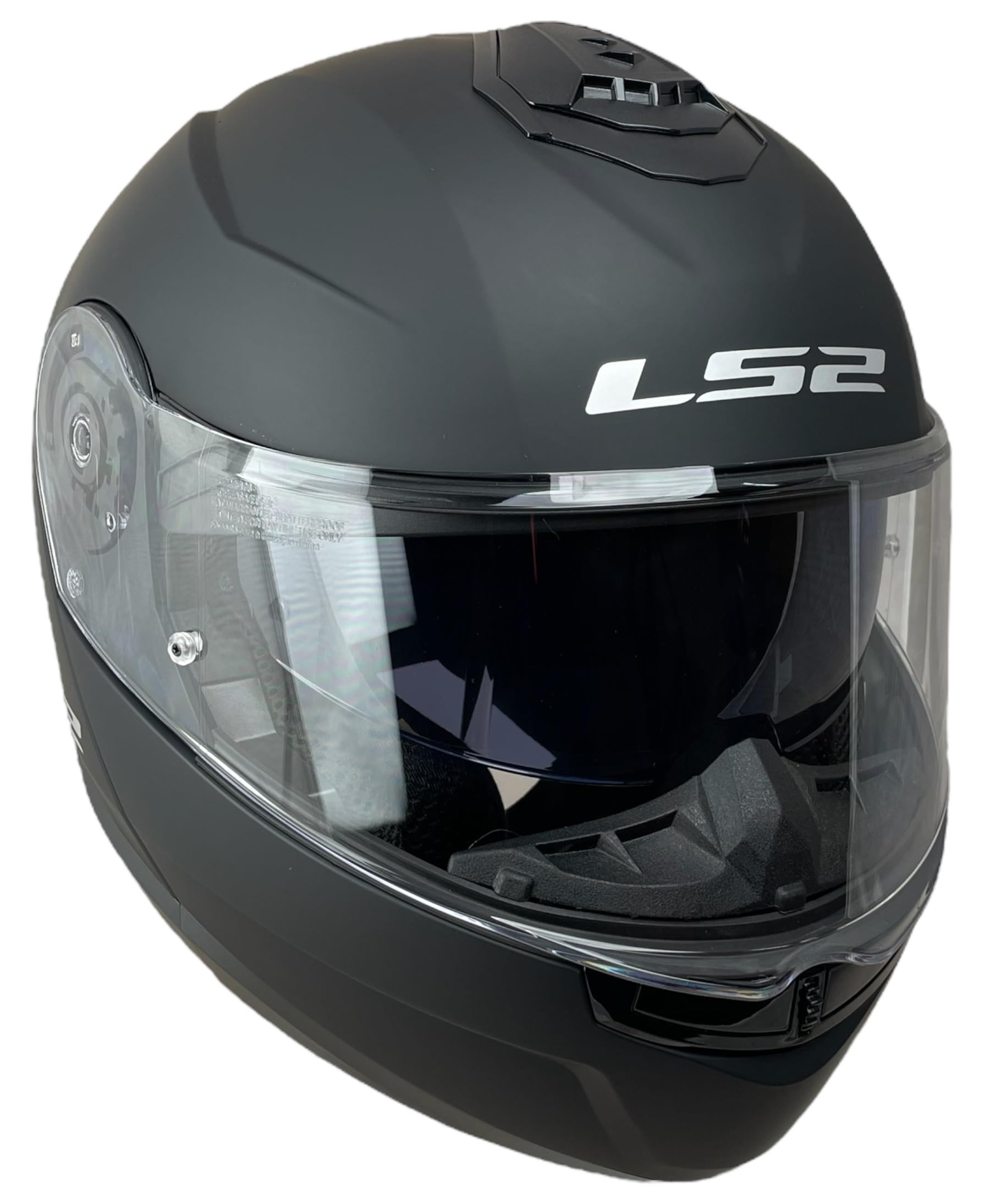 LS2 HELMT Casco Abatible Strobe 2 Talla L (59/60) Negro Mate Homologacion 22.06