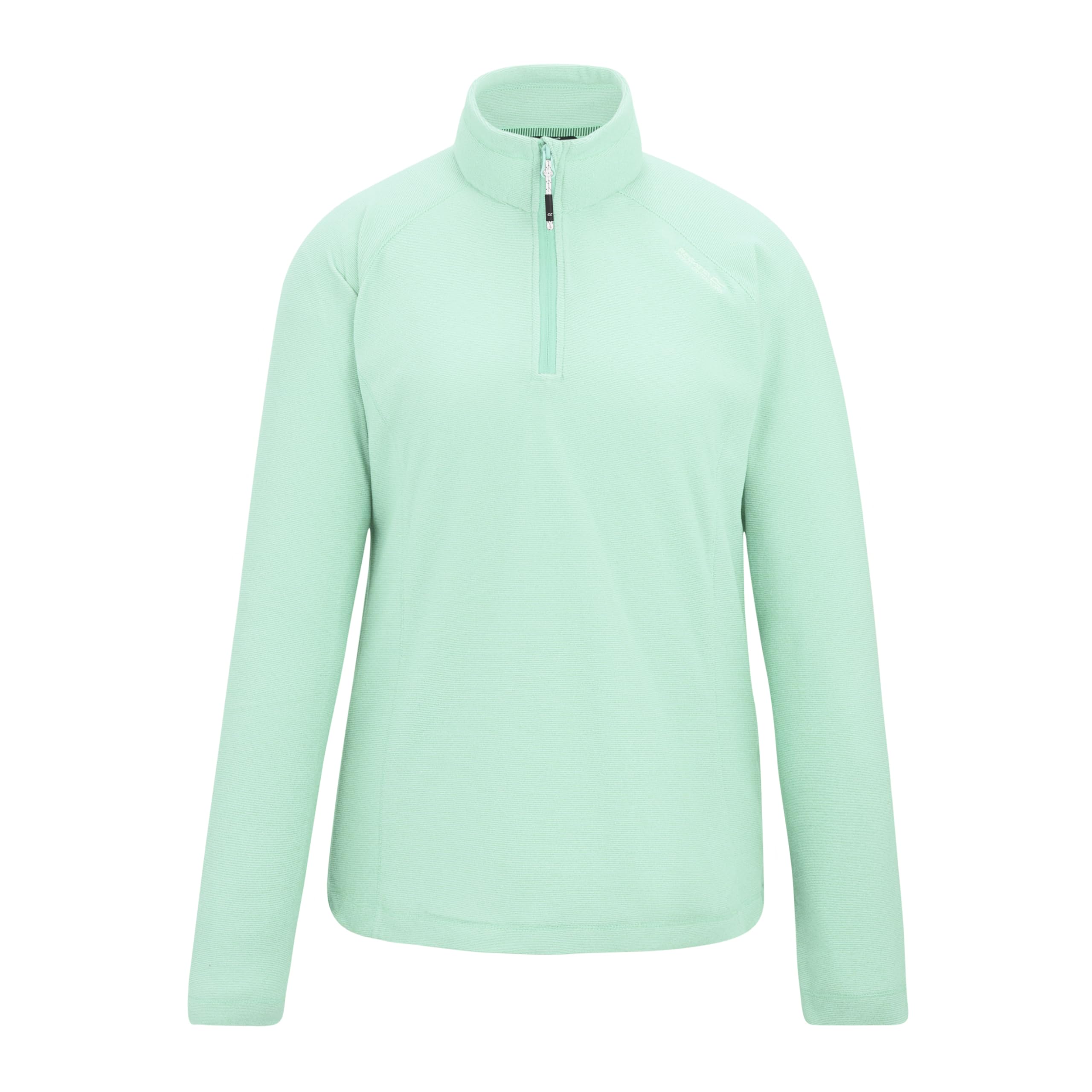 Regatta Mens Montes Micro Fleece Warm MidLayer Top Ice Green