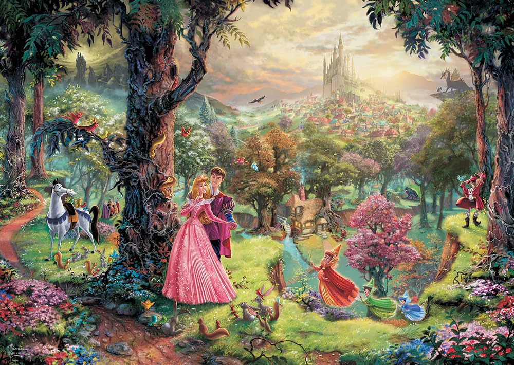 Schmidt Spiele CGS_59474 Thomas Kinkade Disney Puzzle