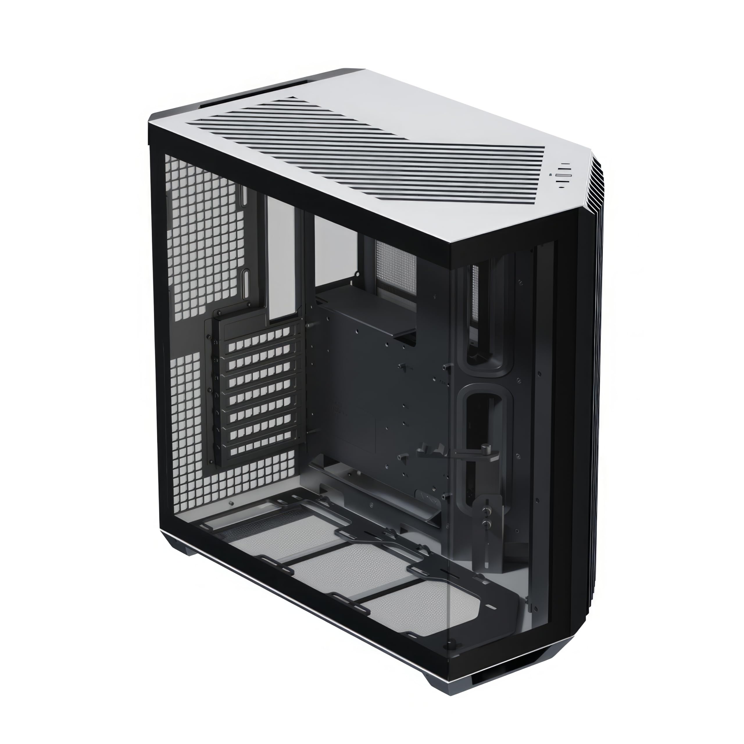 Amazon.com: APNX V1 Dual-Chamber ATX Mid-Tower Airflow PC Case